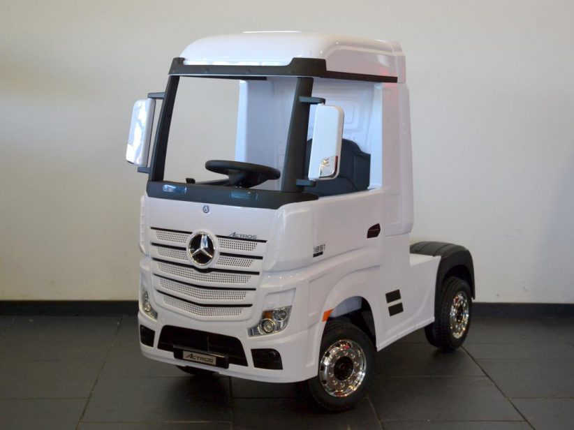Mercedes Actros elektrische kinderspeelgoed Vrachtwagen 2x12V 2.4G RC Wit